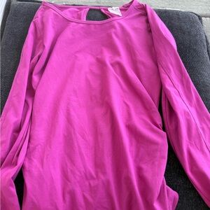 CALIA by Carrie Underwood Fuchsia Long Sleeve Top